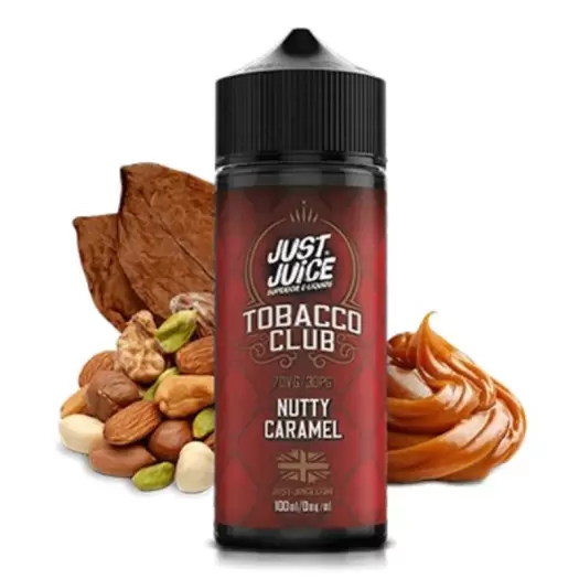 JUST JUICE - TOBACCO CLUB - NUTTY CARAMEL