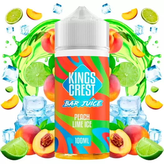 KINGS CREST - BAR JUICE - PEACH LIME ICE